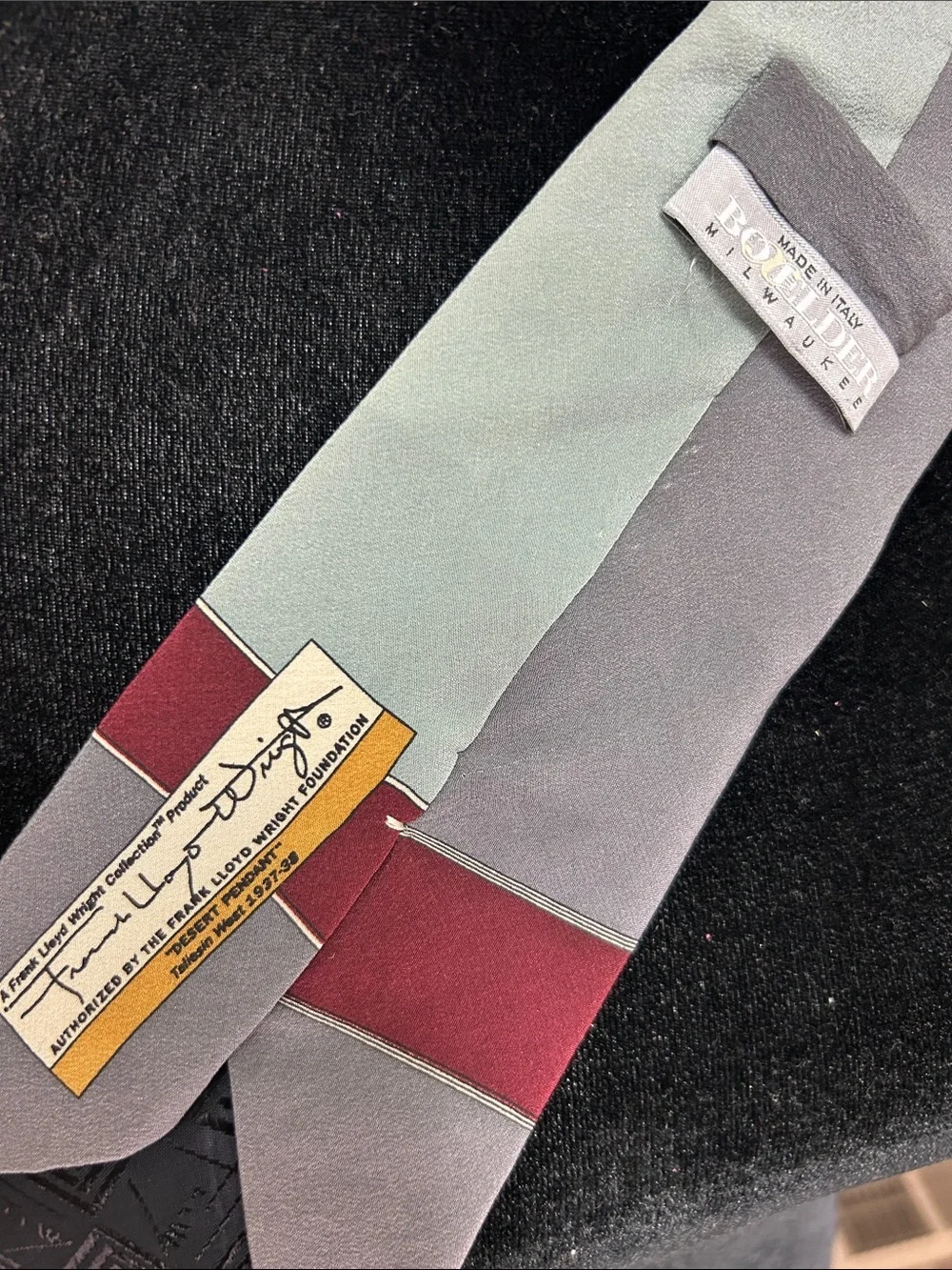 Six Vintage 100-%Silk Ties